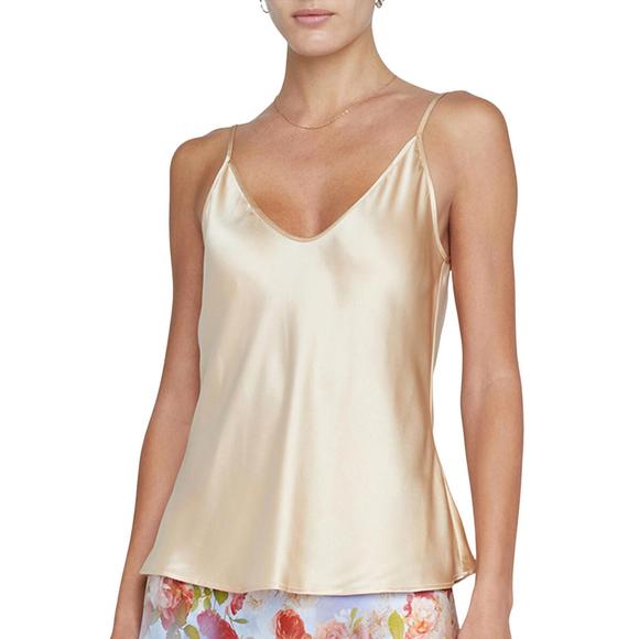 L'AGENCE Tops - NEW L'AGENCE lexi cami top in toasted almond
